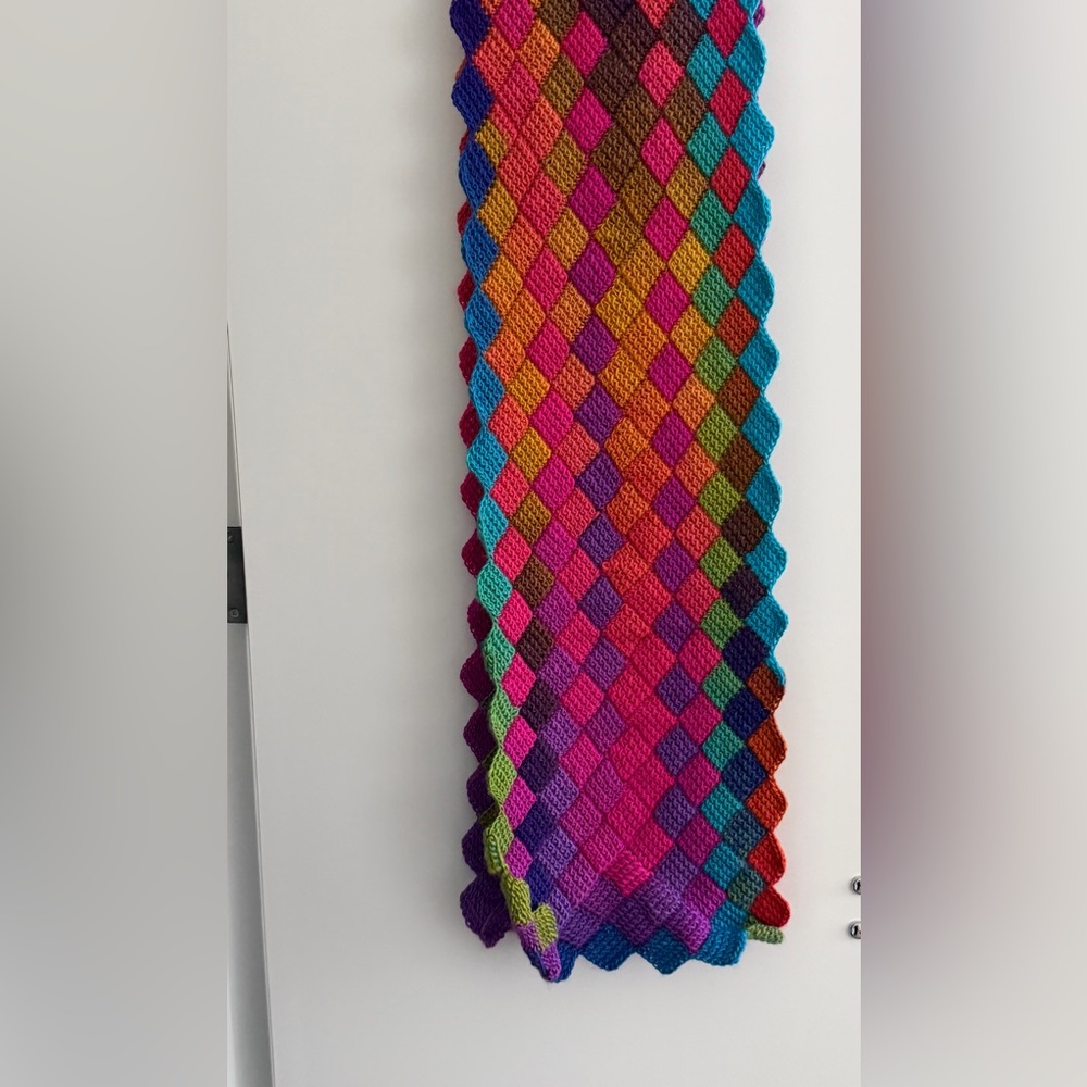 Colorful Crochet Blanket